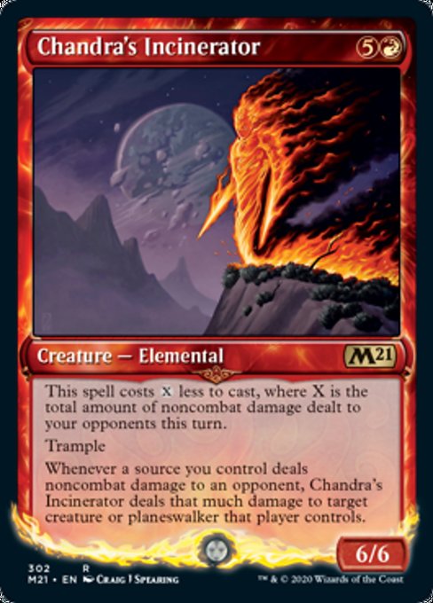 Chandra's Incinerator (Showcase) [Core Set 2021] | Gear Gaming Bentonville