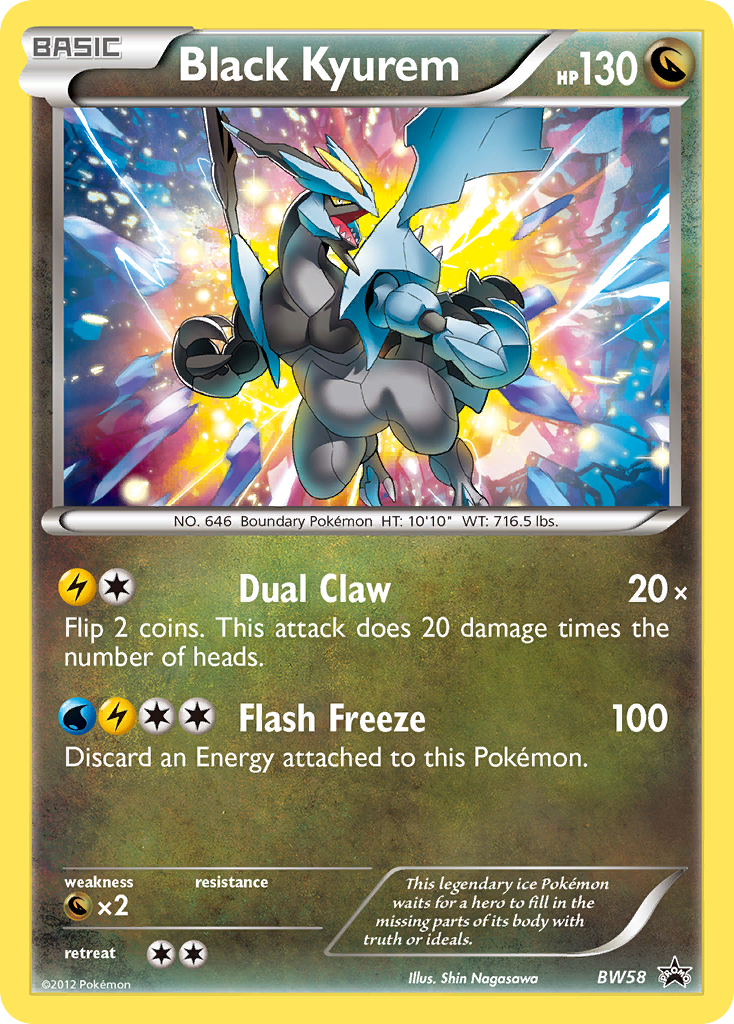 Black Kyurem (BW58) [Black & White: Black Star Promos] | Gear Gaming Bentonville