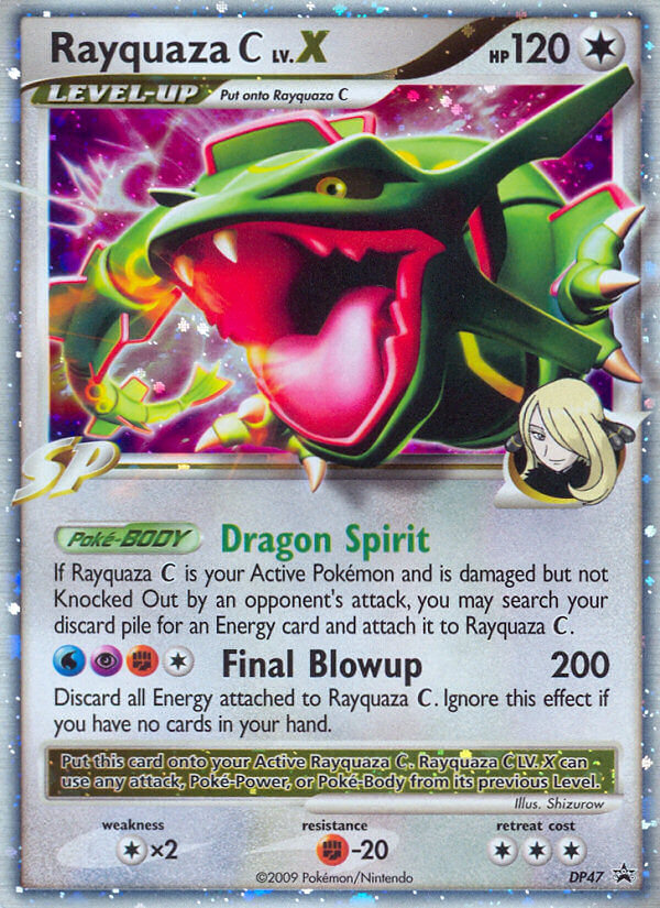 Rayquaza C LV.X (DP47) [Diamond & Pearl: Black Star Promos] | Gear Gaming Bentonville