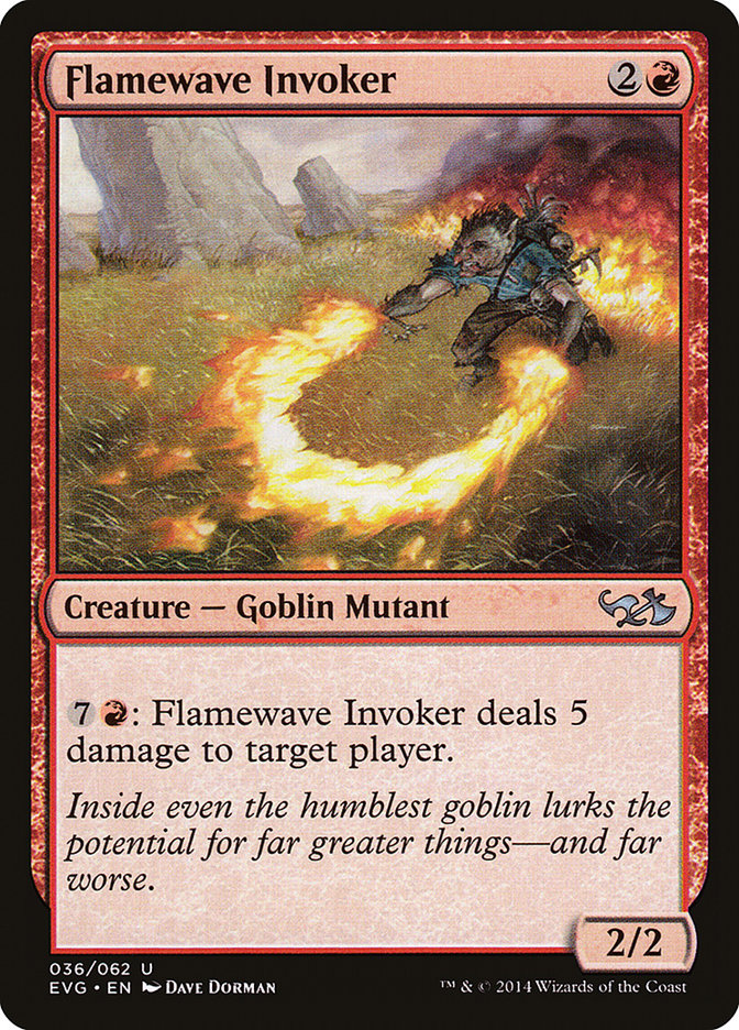 Flamewave Invoker (Elves vs. Goblins) [Duel Decks Anthology] | Gear Gaming Bentonville