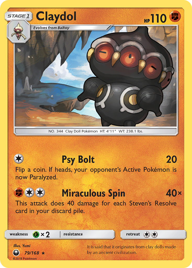 Claydol (79/168) [Sun & Moon: Celestial Storm] | Gear Gaming Bentonville