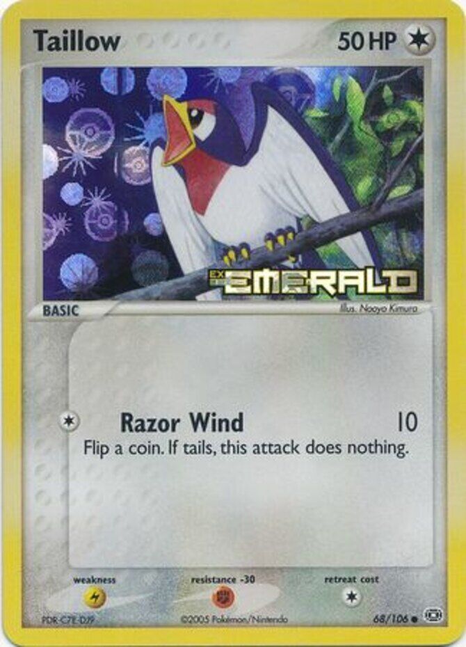 Taillow (68/106) (Stamped) [EX: Emerald] | Gear Gaming Bentonville