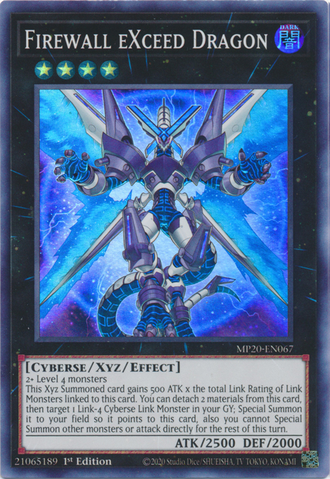 Firewall eXceed Dragon [MP20-EN067] Super Rare | Gear Gaming Bentonville