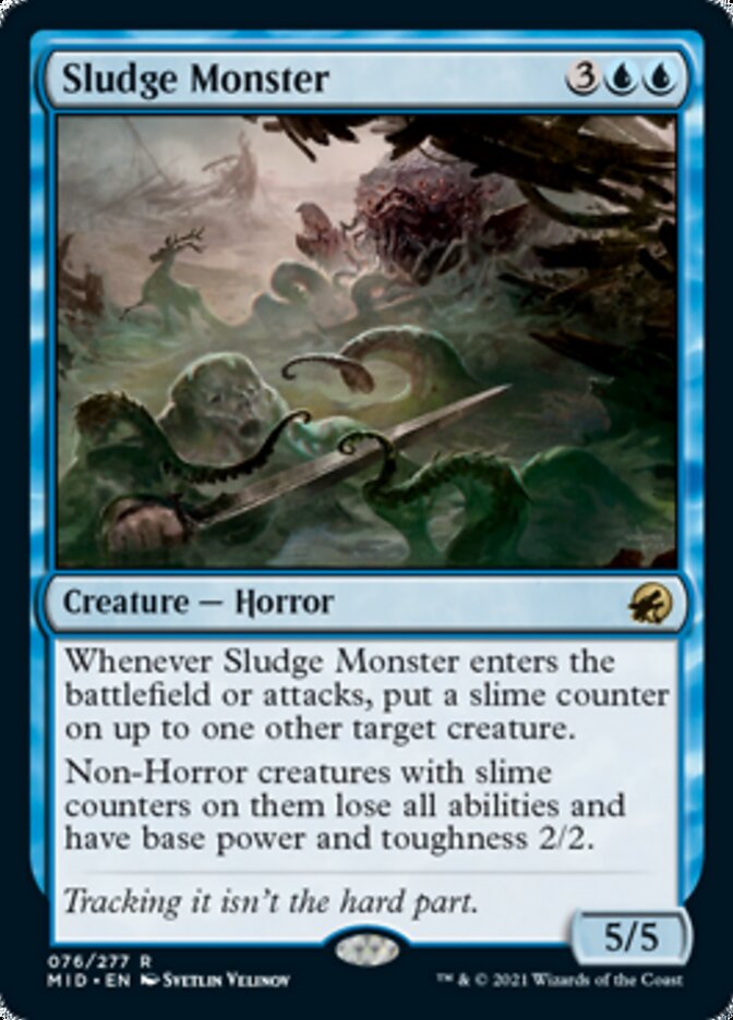 Sludge Monster [Innistrad: Midnight Hunt] | Gear Gaming Bentonville