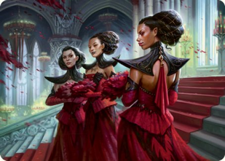 Olivia's Attendants Art Card [Innistrad: Crimson Vow Art Series] | Gear Gaming Bentonville