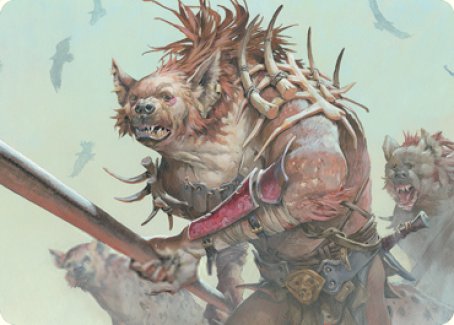 Gnoll Art Card [Dungeons & Dragons: Adventures in the Forgotten Realms Art Series] | Gear Gaming Bentonville