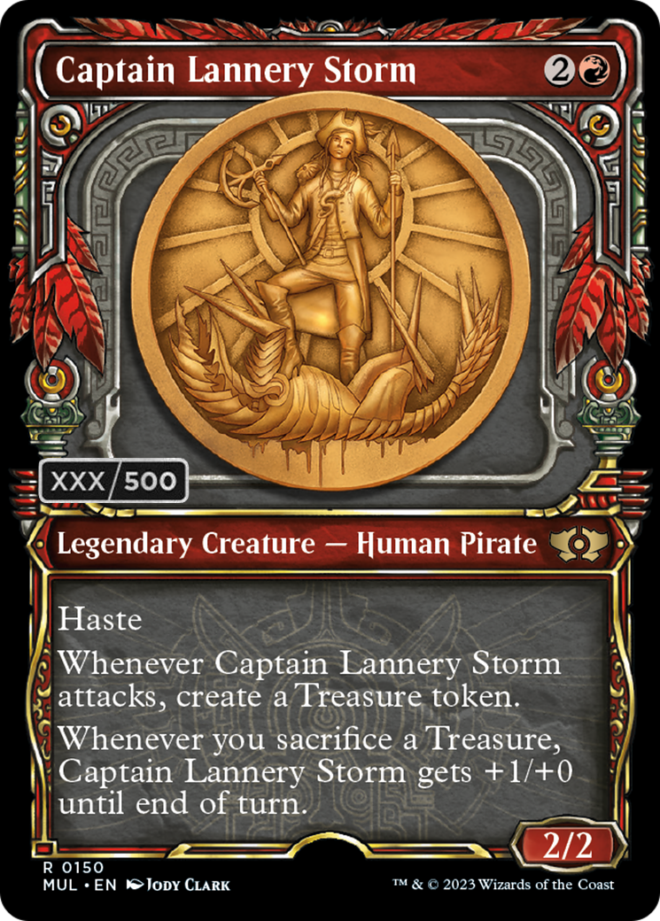 Captain Lannery Storm (Serialized) [Multiverse Legends] | Gear Gaming Bentonville