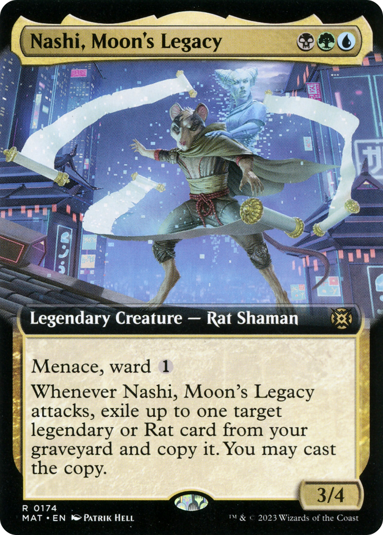 Nashi, Moon's Legacy (Extended Art) [March of the Machine: The Aftermath] | Gear Gaming Bentonville