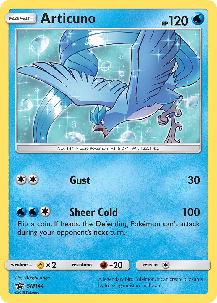 Articuno (SM144) [Sun & Moon: Black Star Promos] | Gear Gaming Bentonville