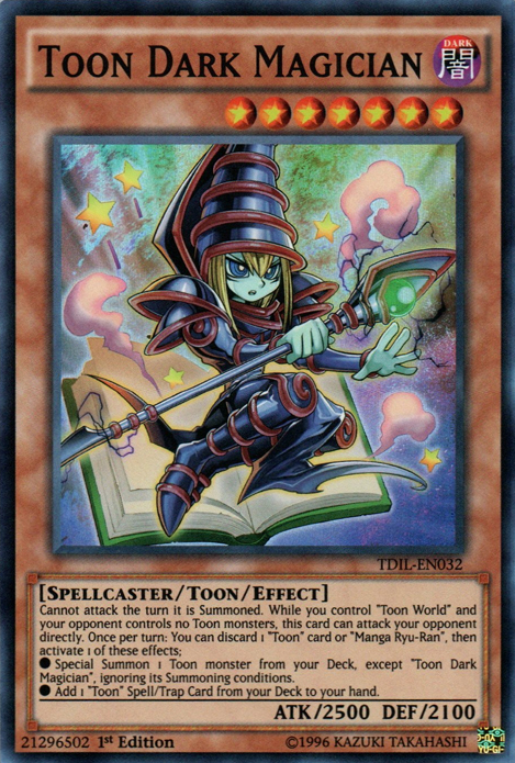 Toon Dark Magician [TDIL-EN032] Super Rare | Gear Gaming Bentonville