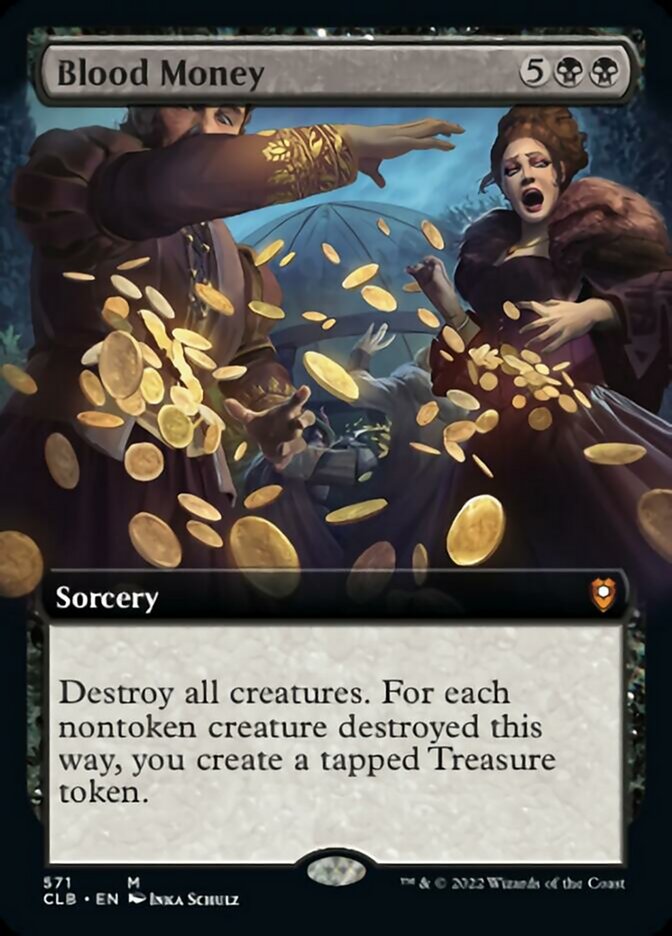 Blood Money (Extended Art) [Commander Legends: Battle for Baldur's Gate] | Gear Gaming Bentonville