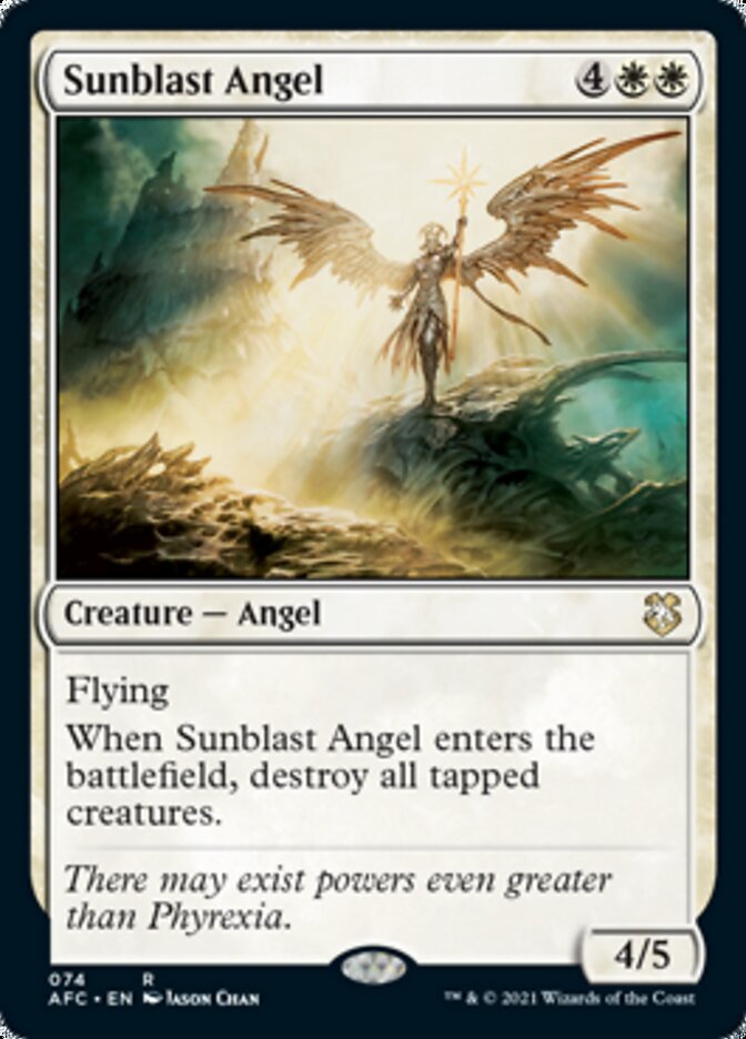 Sunblast Angel [Dungeons & Dragons: Adventures in the Forgotten Realms Commander] | Gear Gaming Bentonville