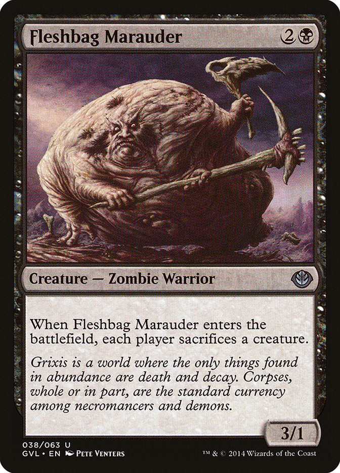 Fleshbag Marauder (Garruk vs. Liliana) [Duel Decks Anthology] | Gear Gaming Bentonville