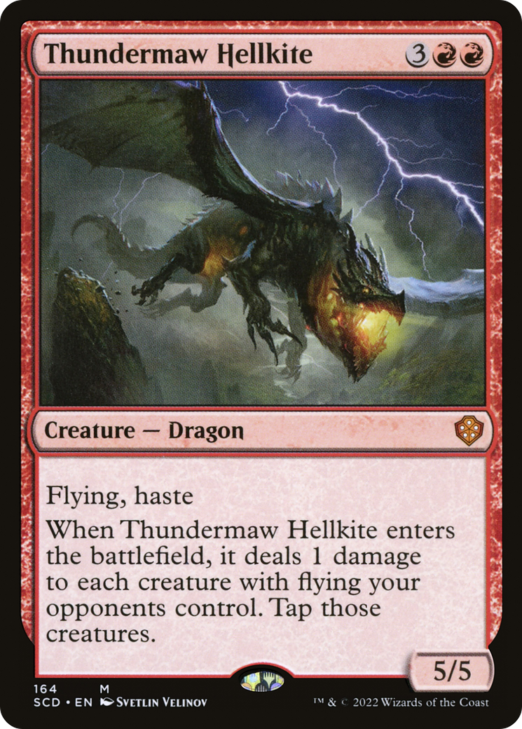 Thundermaw Hellkite [Starter Commander Decks] | Gear Gaming Bentonville