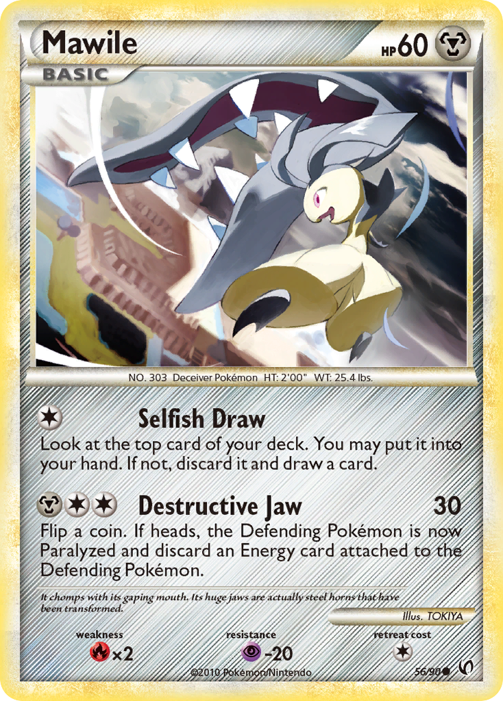 Mawile (56/90) [HeartGold & SoulSilver: Undaunted] | Gear Gaming Bentonville