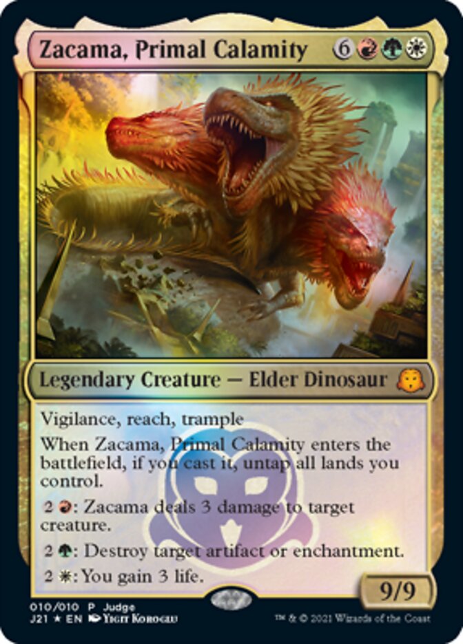 Zacama, Primal Calamity [Judge Gift Cards 2021] | Gear Gaming Bentonville