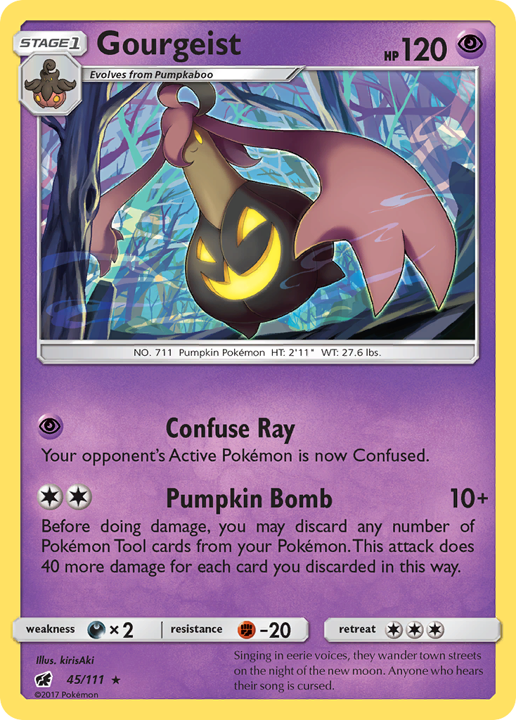 Gourgeist (45/111) [Sun & Moon: Crimson Invasion] | Gear Gaming Bentonville