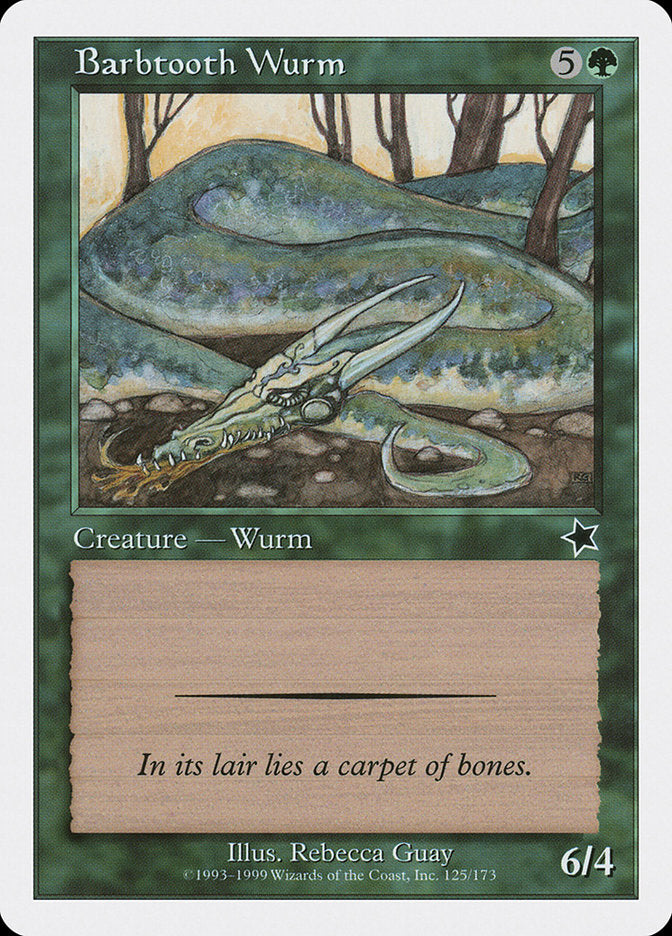 Barbtooth Wurm [Starter 1999] | Gear Gaming Bentonville