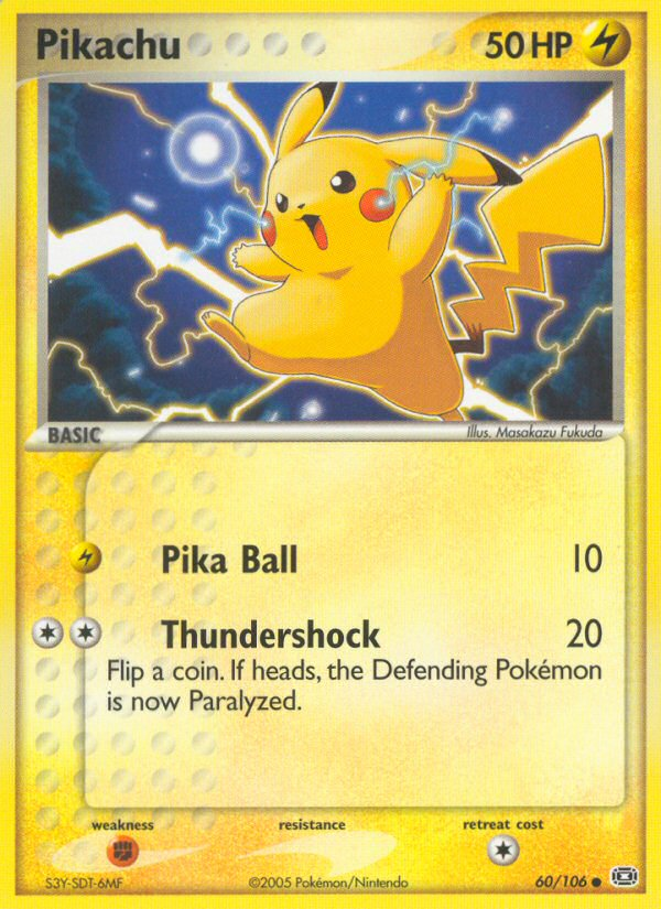 Pikachu (60/106) [EX: Emerald] | Gear Gaming Bentonville