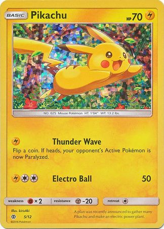 Pikachu (5/12) [McDonald's Promos: 2017 Collection] | Gear Gaming Bentonville