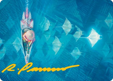 Discover the Impossible Art Card (Gold-Stamped Signature) [Kamigawa: Neon Dynasty Art Series] | Gear Gaming Bentonville