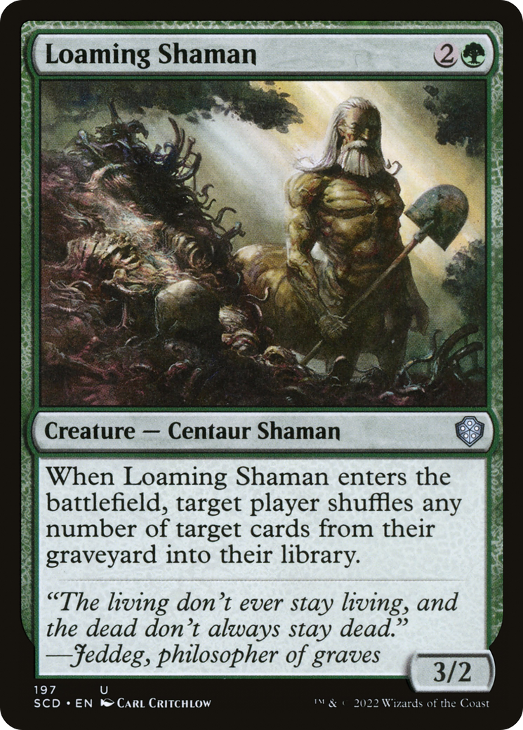 Loaming Shaman [Starter Commander Decks] | Gear Gaming Bentonville
