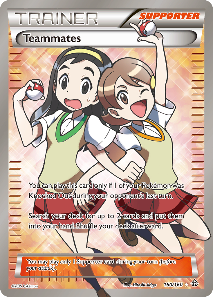 Teammates (160/160) [XY: Primal Clash] | Gear Gaming Bentonville