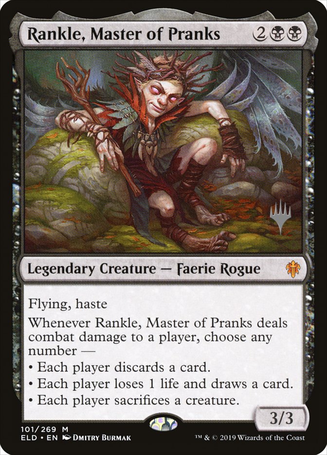 Rankle, Master of Pranks (Promo Pack) [Throne of Eldraine Promos] | Gear Gaming Bentonville