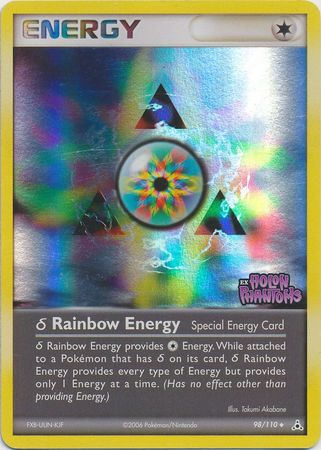 Rainbow Energy (98/110) (Delta Species) (Stamped) [EX: Holon Phantoms] | Gear Gaming Bentonville