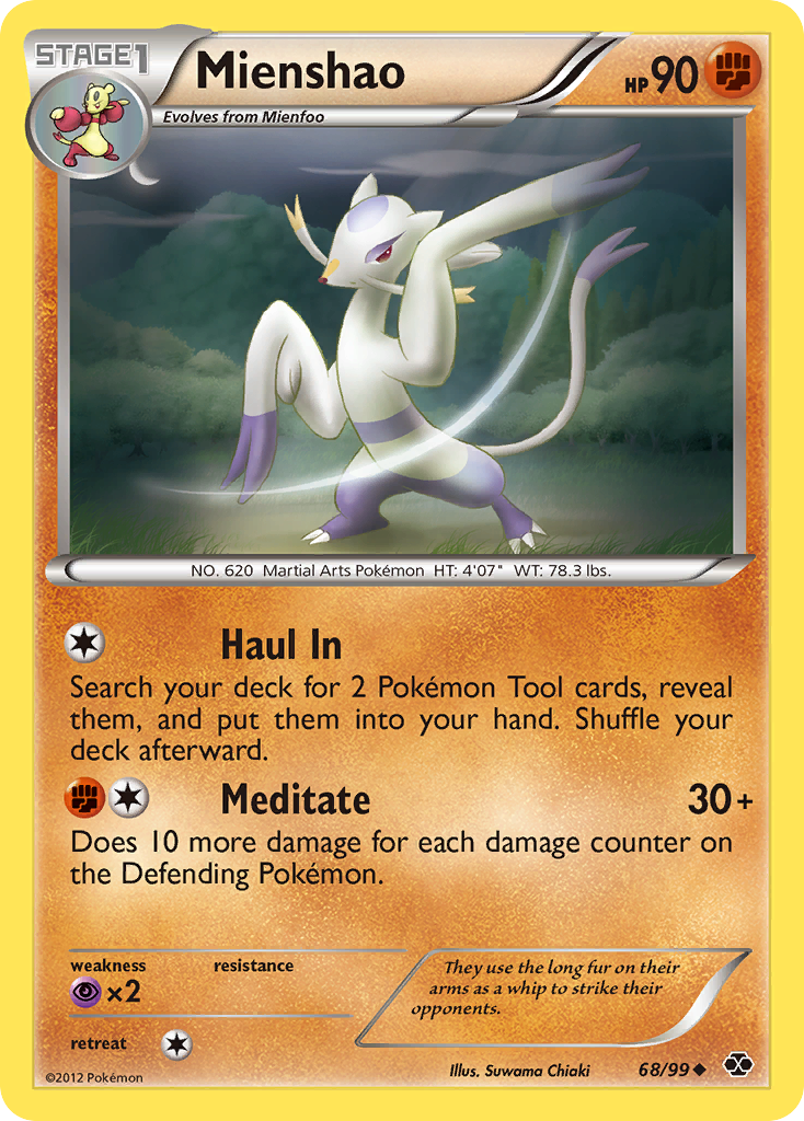 Mienshao (68/99) [Black & White: Next Destinies] | Gear Gaming Bentonville