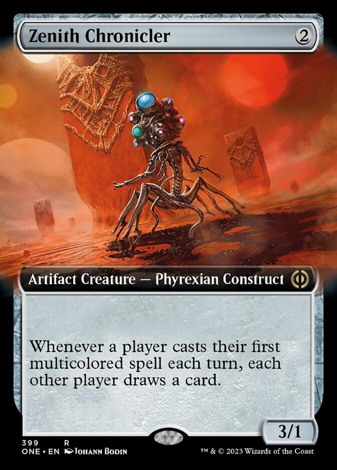 Zenith Chronicler (Extended Art) [Phyrexia: All Will Be One] | Gear Gaming Bentonville