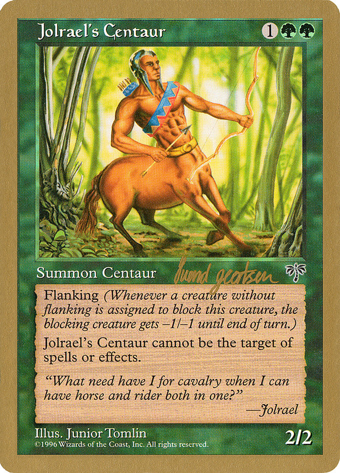 Jolrael's Centaur (Svend Geertsen) [World Championship Decks 1997] | Gear Gaming Bentonville