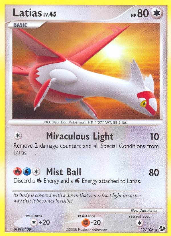 Latias (22/106) [Diamond & Pearl: Great Encounters] | Gear Gaming Bentonville