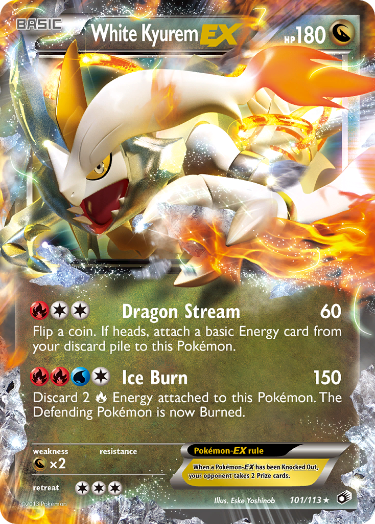 White Kyurem EX (101/113) [Black & White: Legendary Treasures] | Gear Gaming Bentonville