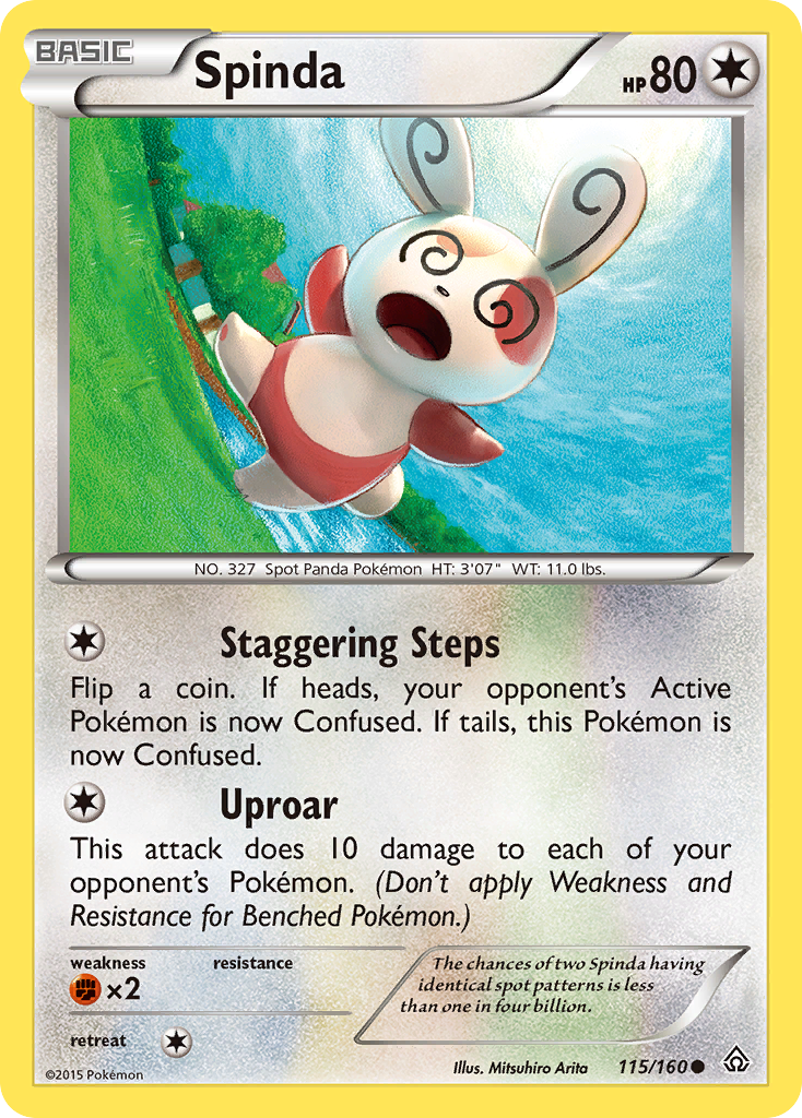 Spinda (115/160) [XY: Primal Clash] | Gear Gaming Bentonville