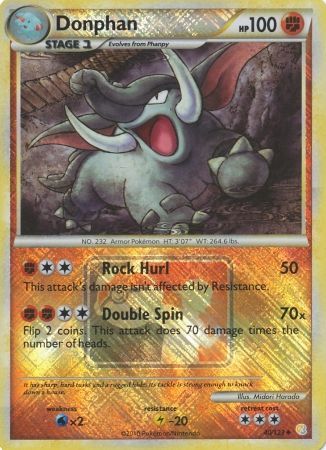 Donphan (40/123) (League Promo) [HeartGold & SoulSilver: Base Set] | Gear Gaming Bentonville