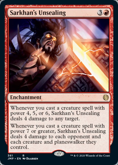 Sarkhan's Unsealing [Jumpstart] | Gear Gaming Bentonville
