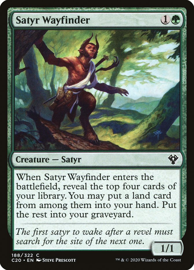 Satyr Wayfinder [Commander 2020] | Gear Gaming Bentonville