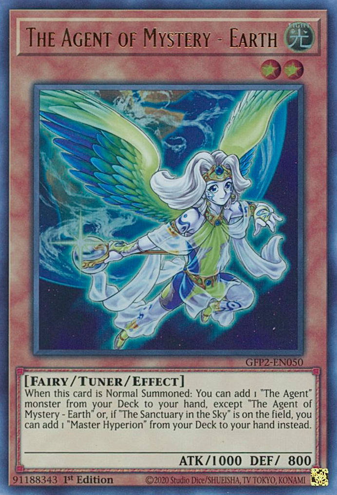 The Agent of Mystery - Earth [GFP2-EN050] Ultra Rare | Gear Gaming Bentonville