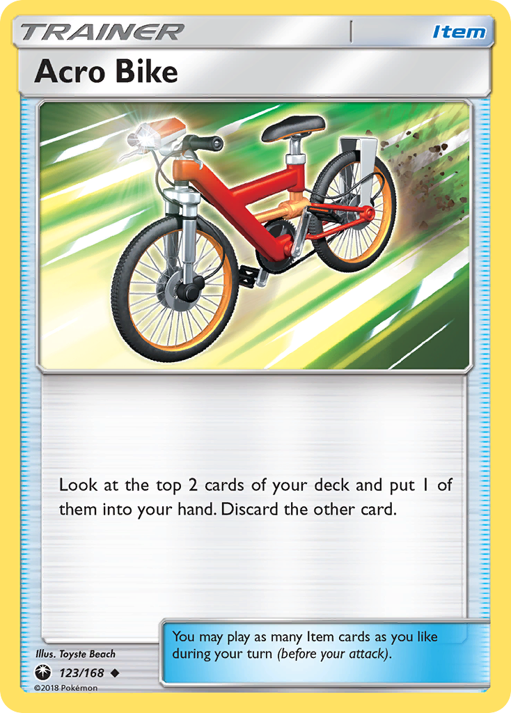 Acro Bike (123/168) [Sun & Moon: Celestial Storm] | Gear Gaming Bentonville