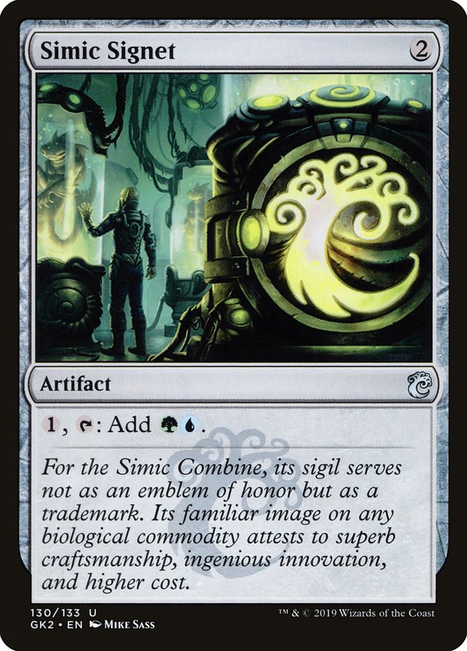 Simic Signet [Ravnica Allegiance Guild Kit] | Gear Gaming Bentonville