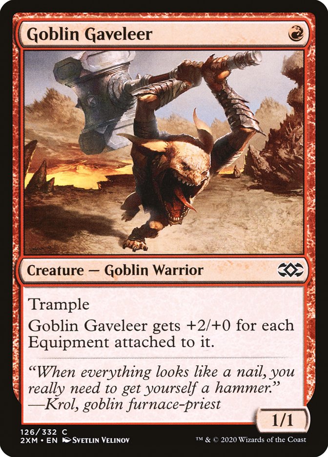 Goblin Gaveleer [Double Masters] | Gear Gaming Bentonville