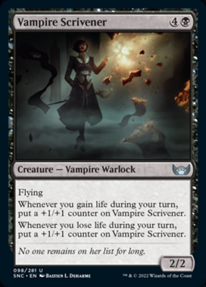 Vampire Scrivener [Streets of New Capenna] | Gear Gaming Bentonville