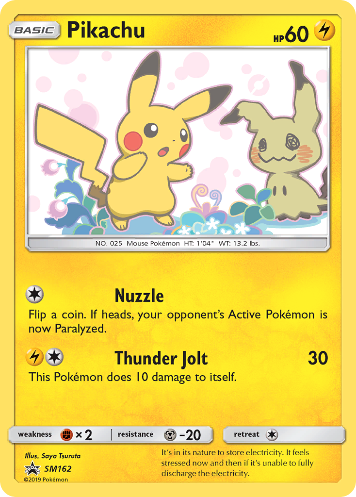 Pikachu (SM162) [Sun & Moon: Black Star Promos] | Gear Gaming Bentonville