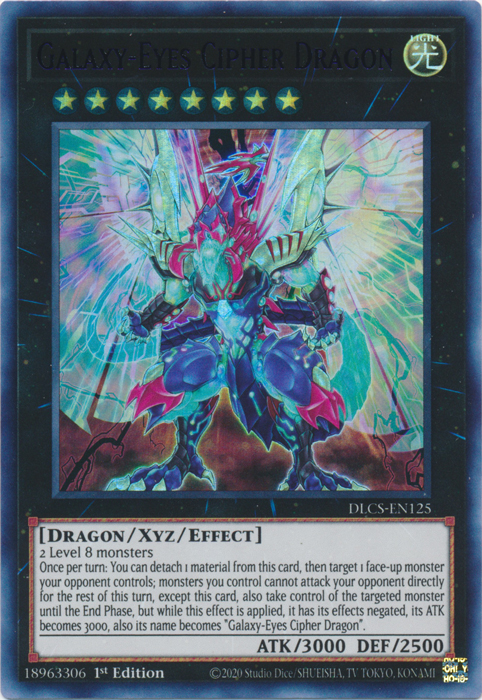 Galaxy-Eyes Cipher Dragon (Purple) [DLCS-EN125] Ultra Rare | Gear Gaming Bentonville