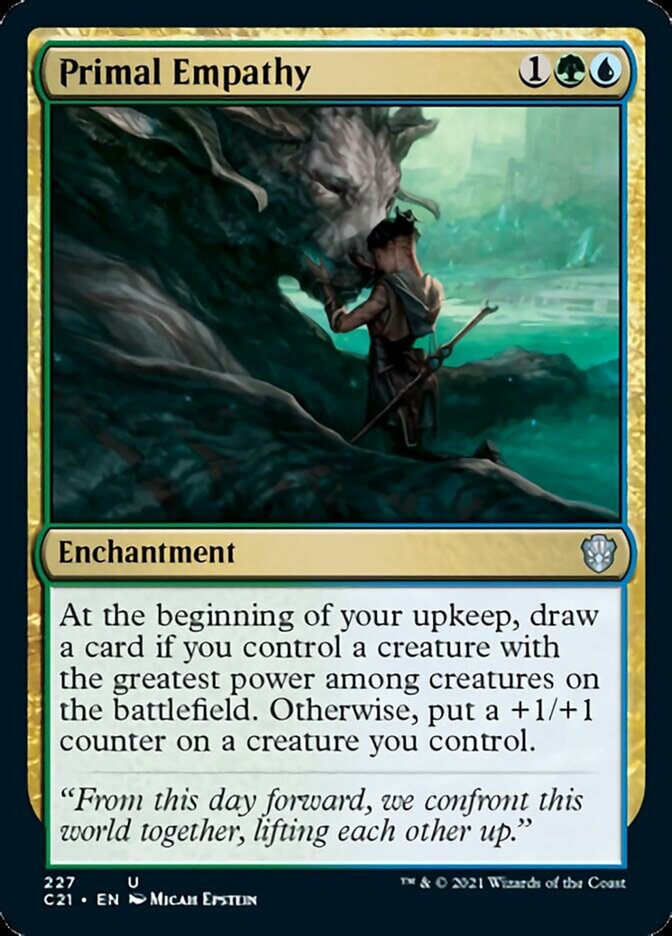 Primal Empathy [Commander 2021] | Gear Gaming Bentonville
