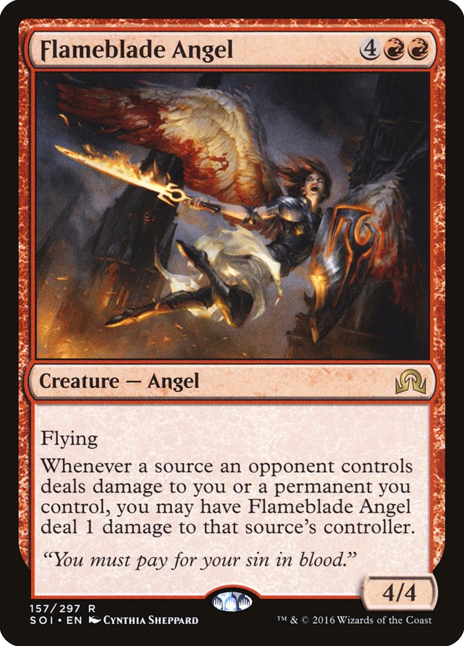 Flameblade Angel [Shadows over Innistrad] | Gear Gaming Bentonville