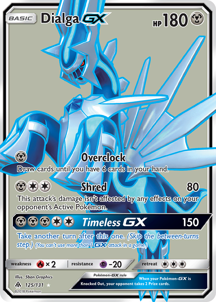 Dialga GX (125/131) [Sun & Moon: Forbidden Light] | Gear Gaming Bentonville