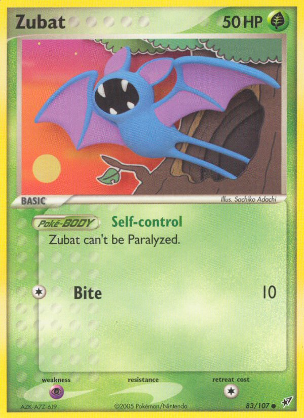 Zubat (83/107) [EX: Deoxys] | Gear Gaming Bentonville