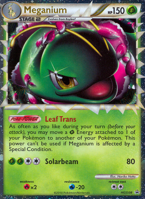 Meganium (HGSS08) [HeartGold & SoulSilver: Black Star Promos] | Gear Gaming Bentonville